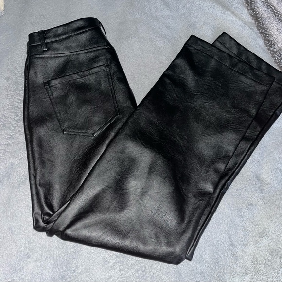 Cotton On Black Leather Pants size 10 NWT - Picture 5 of 5